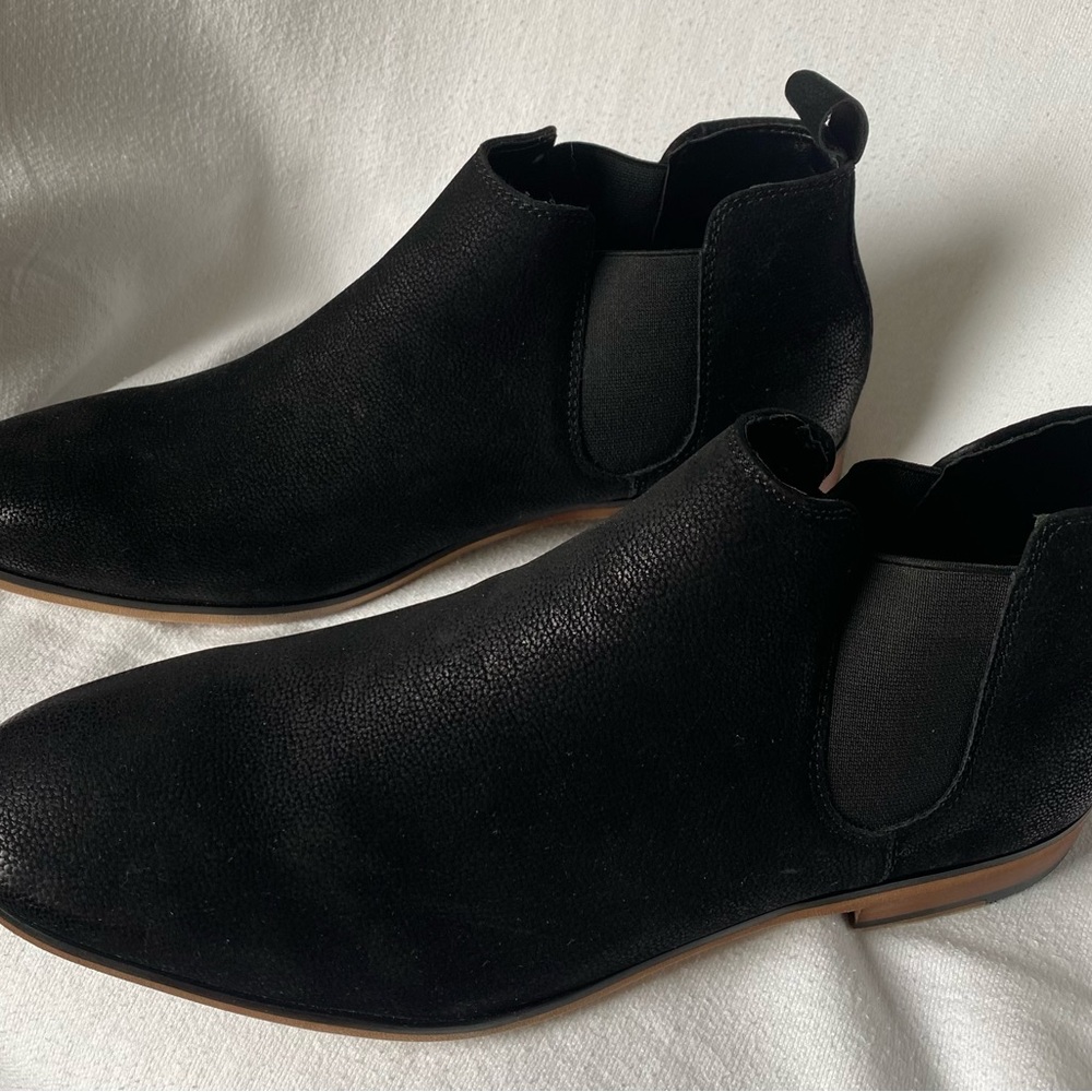 Kenneth Cole REACTION Guy Boot - Men's Chelsea Boot - Black 9.5 M US